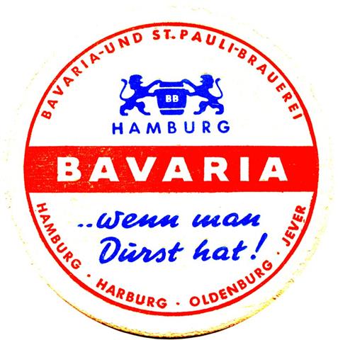 hamburg hh-hh bavaria bav rd 4a (215-wenn man durst-blaurot)